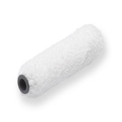 ANZA Antex Beyaz Mini Rulo Yedeği 10cm (Pürüzsüz Bitiş) - 1