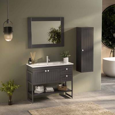 BADELLA Efes 46100 V32 Banyo Dolabı 100 cm - 1