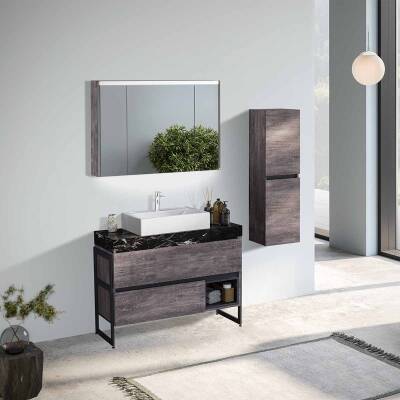 BADELLA Karma 55100 V31 Banyo Dolabı 100 cm - 1