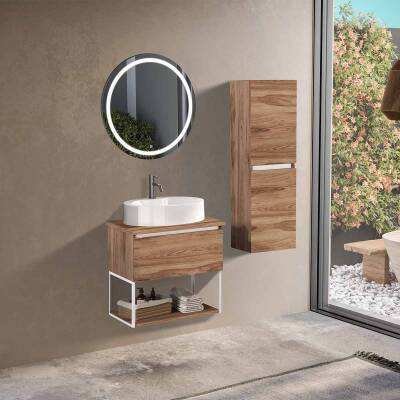 BADELLA Lines 2865 V31 Banyo Dolabı 65 cm - 1