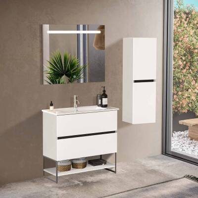 BADELLA Lines 5585 V35 Banyo Dolabı 85 cm - 1