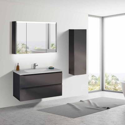 BADELLA Maya 55100 V32 Banyo Dolabı 100 cm - 1