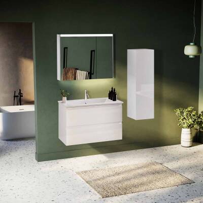 BADELLA Maya 5585 V31 Banyo Dolabı 85 cm - 1