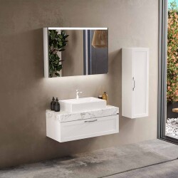 BADELLA Mobelco 28100 V31 Banyo Dolabı 100 cm - Badella