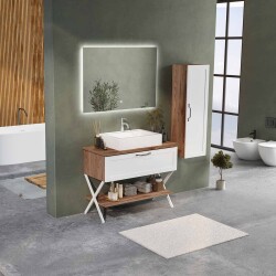 BADELLA Mobelco 28100 V32 Banyo Dolabı 100 cm - Badella