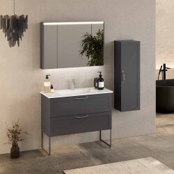 BADELLA Mobelco 55100 V33 Banyo Dolabı 100 cm - 1