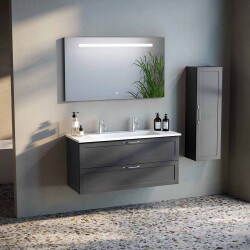 BADELLA Mobelco 55120 V32 Banyo Dolabı 120 cm - 1