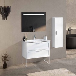 BADELLA Mobelco 5585 V31 Banyo Dolabı 85 cm - 1