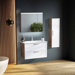 BADELLA Mobelco 5585 V32 Banyo Dolabı 85 cm - 1