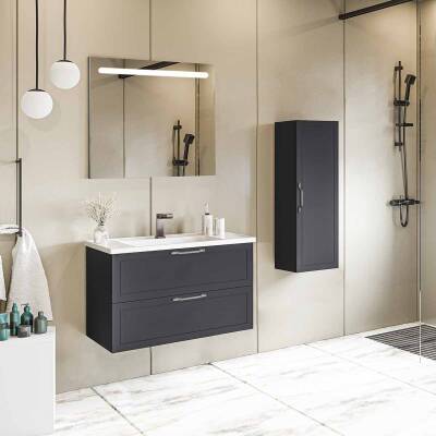 BADELLA Mobelco 5585 V33 Banyo Dolabı 85 cm - 1