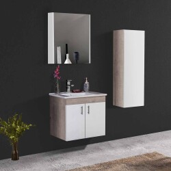 BADELLA Parite 5565 V31 Banyo Dolabı 65 cm - Badella