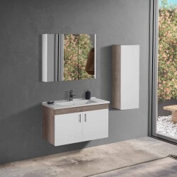 BADELLA Parite 5585 V31 Banyo Dolabı 85 cm - Badella