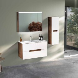 BADELLA Toledo 55100 V31 Banyo Dolabı 100 cm - 1