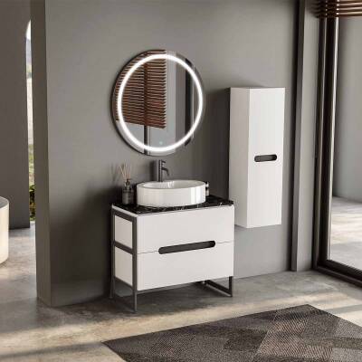 BADELLA Toledo 5585 V33 Banyo Dolabı 85 cm - 1