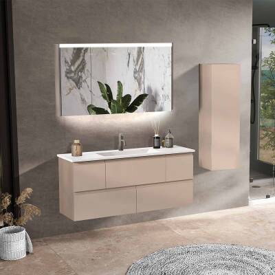 BADELLA Valentin 55130 V32 Banyo Dolabı 130 cm - 1