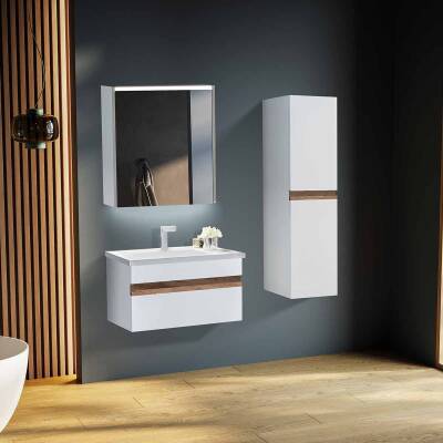 BADELLA Woodline 3965 V31 Banyo Dolabı 65 cm - 1