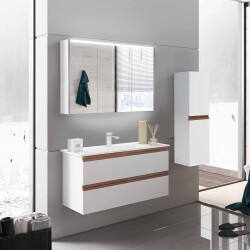 BADELLA Woodline 55100 V31 Banyo Dolabı 100 cm - 1