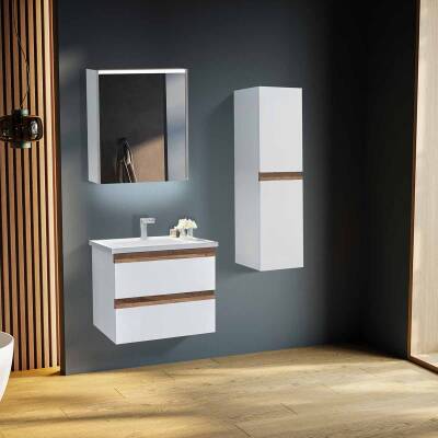 BADELLA Woodline 5565 V31 Banyo Dolabı 65 cm - 1