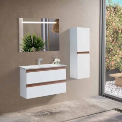 BADELLA Woodline 5585 V31 Banyo Dolabı 85 cm - 1