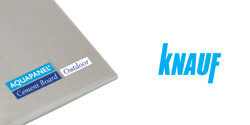 KNAUF Aquapanel Dış Cephe Plakası (2400x1200x12,5mm) - Knauf