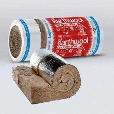 KNAUF INSULATION Earthwool 043 Alu Aluminyum Kaplamalı Çatı Şiltesi - 1