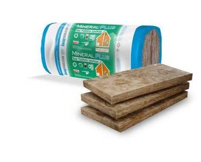 KNAUF INSULATION Mineral Plus IPB037 Mineral Yün Ara Bölme Yalıtım Levhası - 1