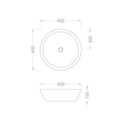 PURE Concept Dekoratif Tezgah Üstü Çanak Lavabo - 2