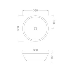 PURE Concept Halikarnas Dekoratif Çanak Lavabo - 2