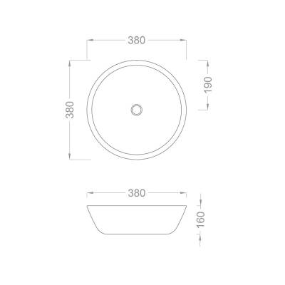 PURE Concept Halikarnas Dekoratif Çanak Lavabo - 2