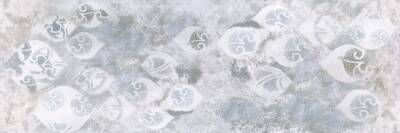 SERANİT Allegra Dekor Mat Duvar Karosu 40x120 Beyaz/Taupe Dekor - 1