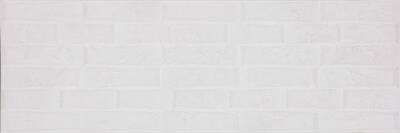 SERANİT Cossy Dekor Mat Duvar Karosu 30x90 Beyaz Dekor - 3