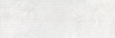 SERANİT Cossy Dekor Mat Duvar Karosu 30x90 Beyaz Dekor - 1