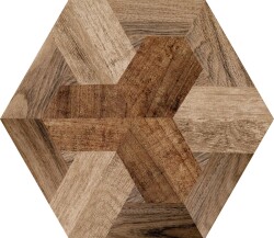 SERANİT Countrywood Dekor Mat Sırlı Porselen 20x23 Kahve Dekor - Seranit