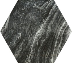 SERANİT Efes Marble Fon Mat Sırlı Porselen 20x23 Siyah - 3