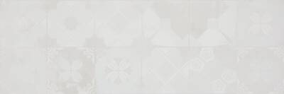 SERANİT Fiora Dekor Parlak Duvar Karosu 30x90 Beyaz Dekor - 3