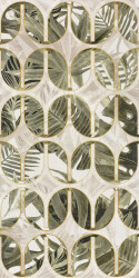 SERANİT Style Pastel Dekor Fon Mat Duvar Karosu 60x120 Botanik - Seranit