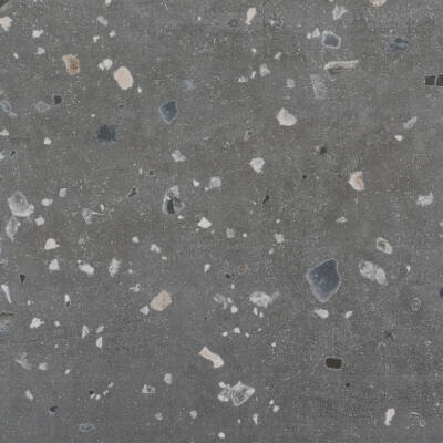 SERANİT Terrazzo Fon Mat Sırlı Porselen 60x60 Flake Antrasit - 1