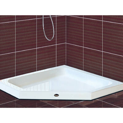 Shower Npigon Beşgen Flat Duş Teknesi - 1