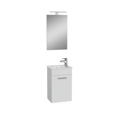 VİTRA Mia Banyo Dolabı Seti Kapaklı 40 Cm Beyaz 75022 - 1