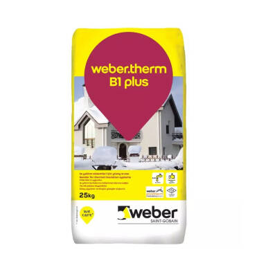WEBER weber.therm B1 Plus Isı Yalıtım Yüzey Sıvası - 1