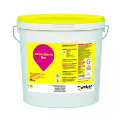 WEBER weber.therm Flex Organik Isı Yalıtım Levha Yapıştırıcısı ve Sıvası - Weber