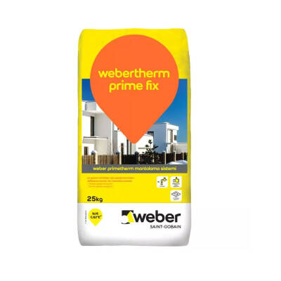 WEBER weber.therm Prime Fix Isı Yalıtım Levha Yapıştırıcısı - 1